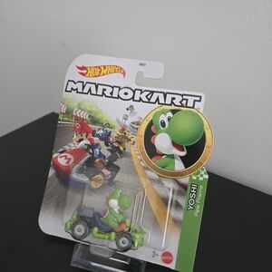 Hot Wheels Mario Kart Yoshi Green Racer